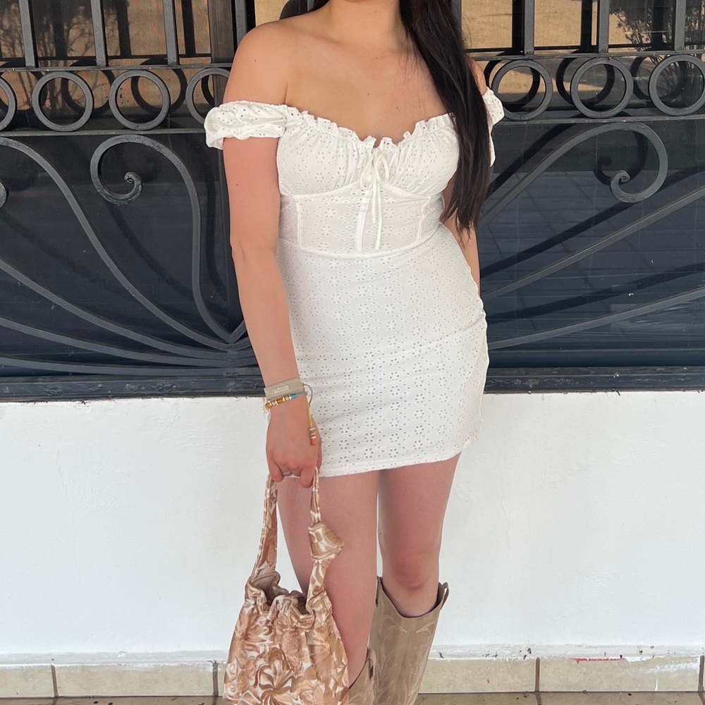White Mini Dress